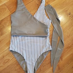Baiia reversible wrap suit